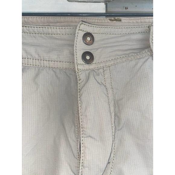 COLUMBIA Khaki Women's 16 Hiking Waterproof Capris - Picture 3 of 11